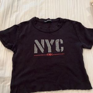 NYC a glitter top